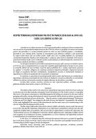 Despre terorism și represiuni politice în Franța secolul al XVIII-lea. Cazul lui Ludovic al XVII-lea